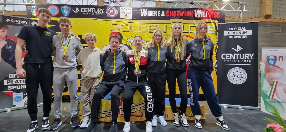 Komplet medalj iz Italije v Zagorje