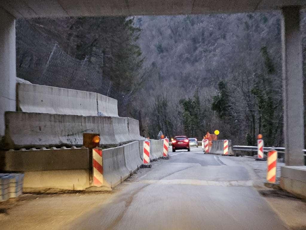 V soboto znova zapora glavne ceste, sledi še ena - dvotedenska