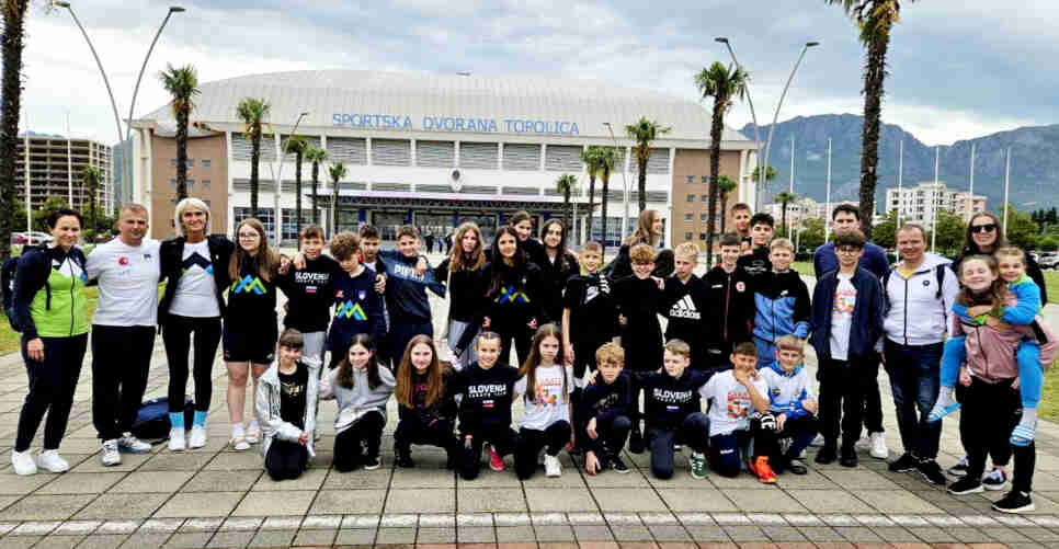 Slovenska otroška reprezentanca - karate klub trbovlje