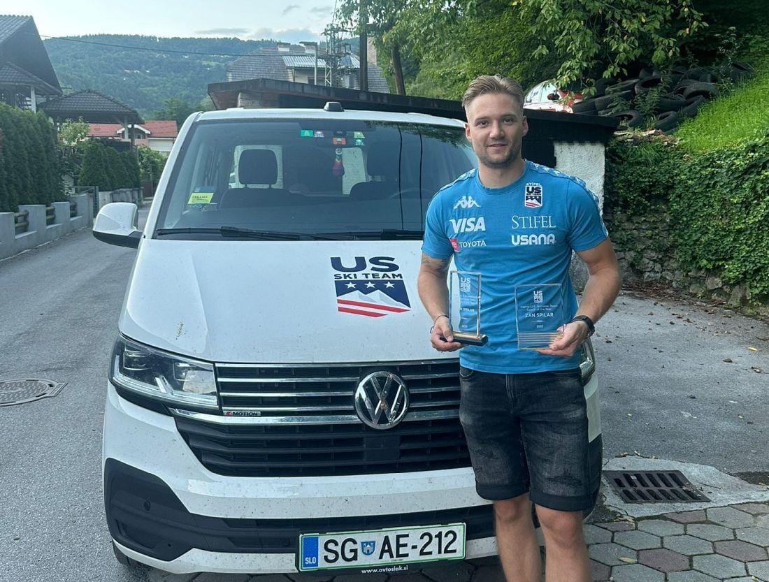 Smučarski čudež iz Trbovelj: Žan Špilar postal najboljši trener Amerike