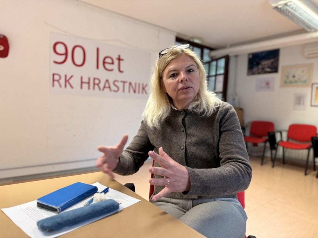 Barbara Berglez Tovornik - nova predsednica OZRK Hrastnik z veliko vizijo in nenavadnim hobijem