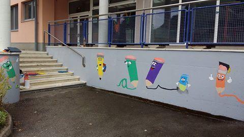 Nova zunanja podoba PŠ v Kisovcu.