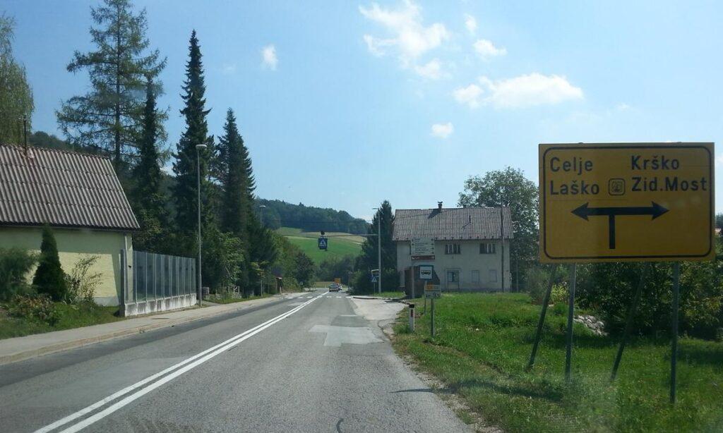 cesta Celje Laško Zidani Most