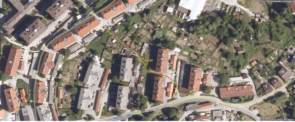 Kolonija 1. maja kanalizacija