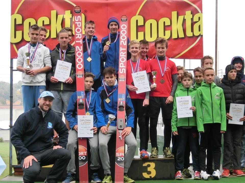 Dečki v kategoriji mladincev do 16 let - ekipno državno prvenstvo Kranj.