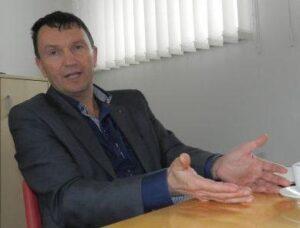 Predsednik uprave mag. Tomaž Berginc. 