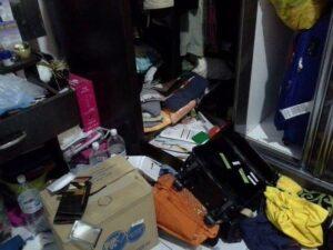 Vlomilci premečejo stanovanje v zelo kratkem času. 