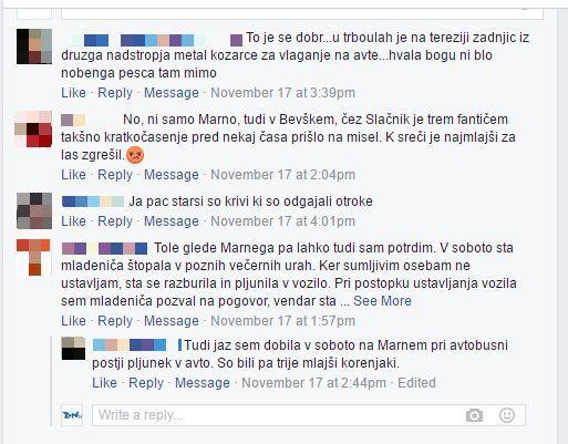 facebook post komentarji